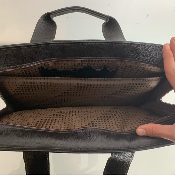 Vintage FratelliRossetti leather briefcase.2004 collection very good condition. - Picture 9 of 9